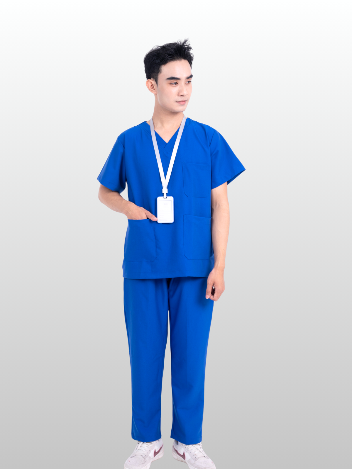 Hao Quang Medical Scrubs Set – Blue