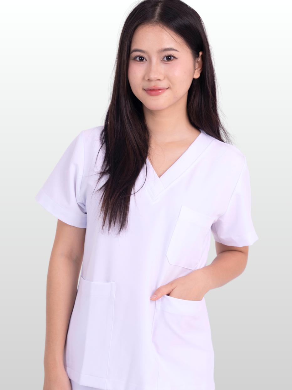 Scrubs set - Korean Stretch Shirt (Premium)