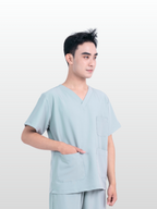 Scrubs set - Korean Stretch Shirt (Premium)
