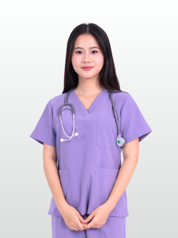 Scrubs set - Korean Stretch Shirt (Premium)