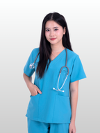 Scrubs set - Korean Stretch Shirt (Premium)