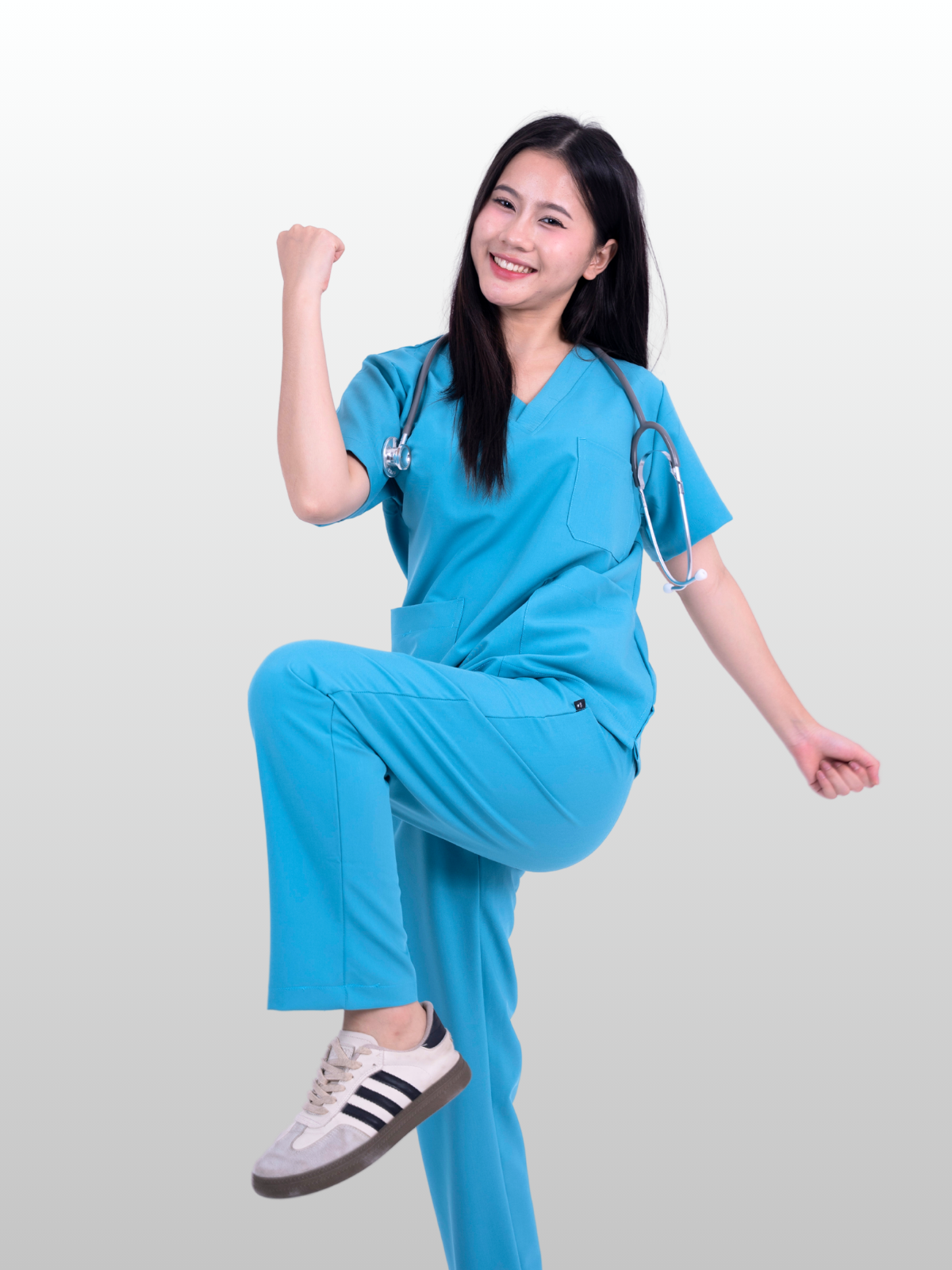 Hao Quang Medical Scrubs Set – Jade Green