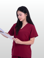 Scrubs set - Korean Stretch Shirt (Premium)