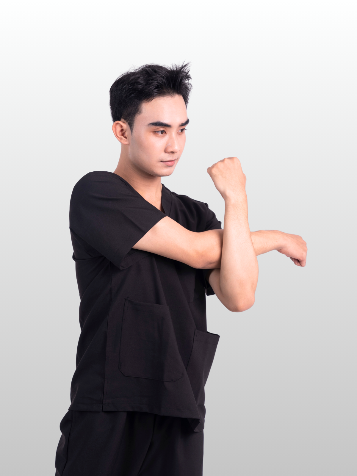 Hao Quang Medical Scrubs Set – Black