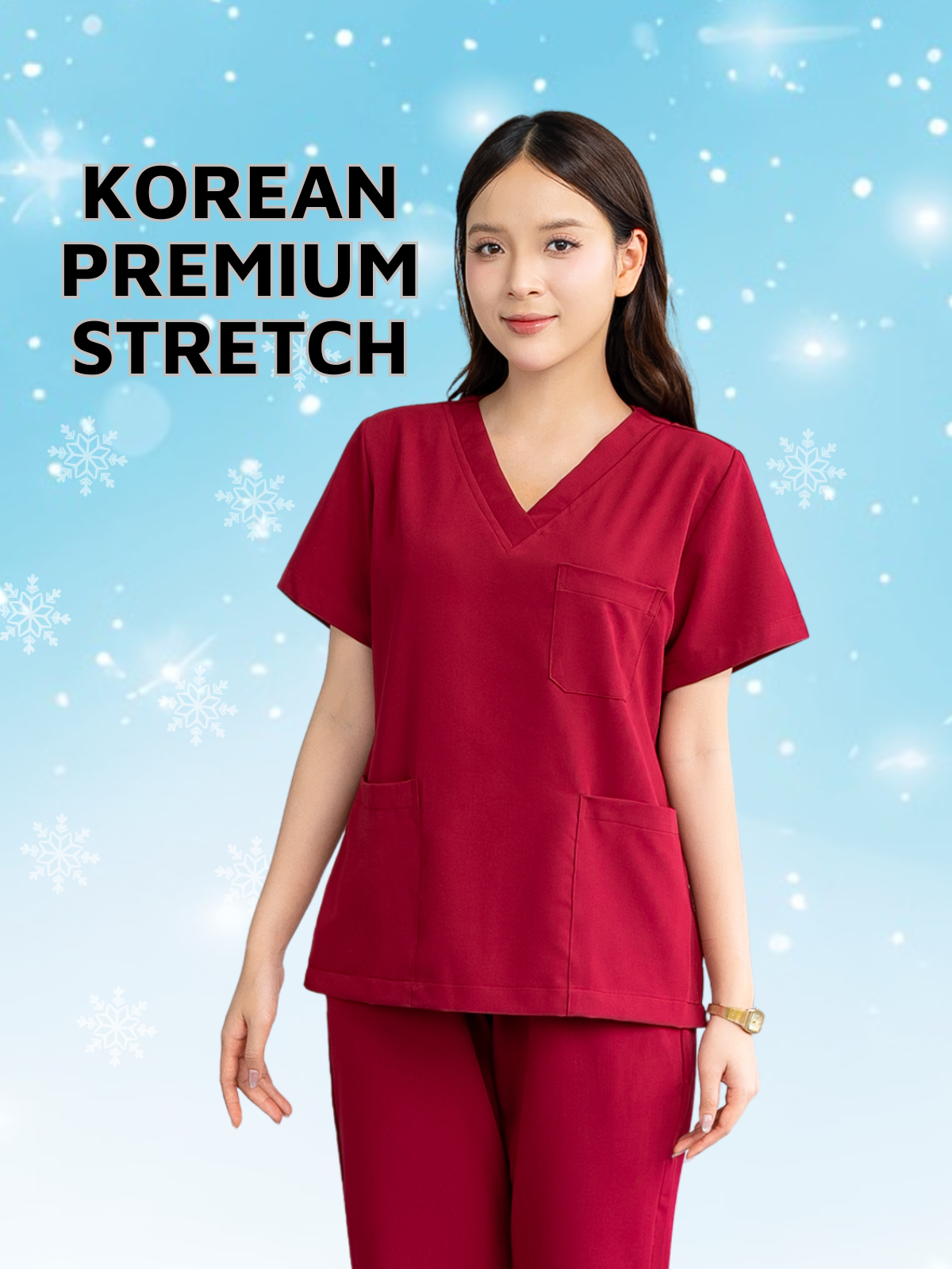 Scrubs set - Korean Stretch (Premium)