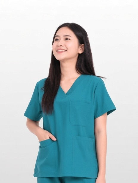 Scrubs set - Korean Stretch Shirt (Premium)